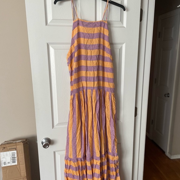 Anthropologie Striped Halter Maxi Dress - Picture 5 of 6